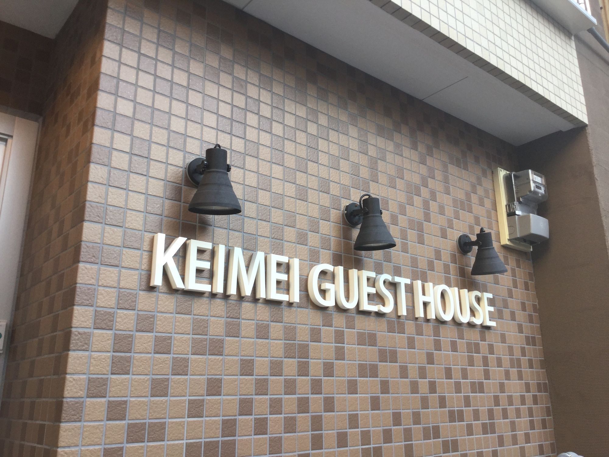 Keimei Guest House Osaka Exterior foto